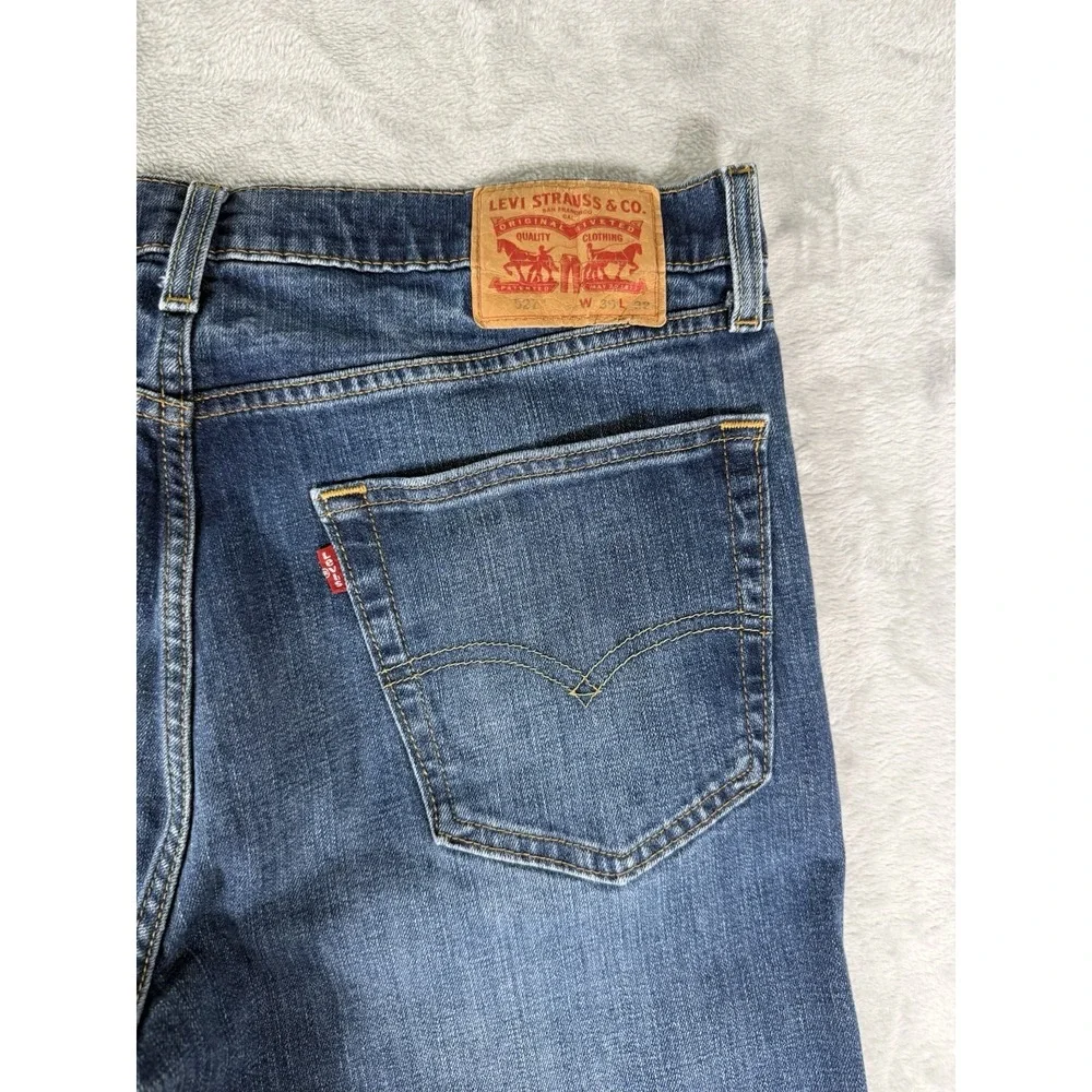 Levis 527 Jeans Men's 36x32 Blue Denim Bootcut Western